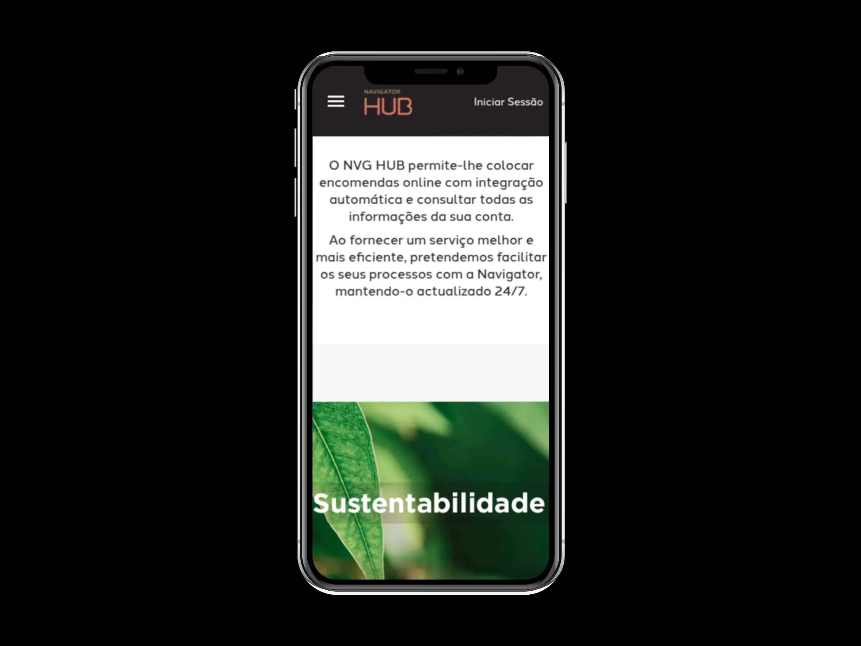 navigator hub mobile image
